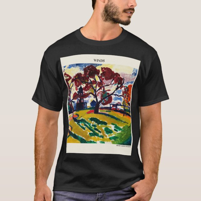 Camiseta VIENTOS de HENRY LYMAN SAYEN, Resumen de la moda v (Anverso)