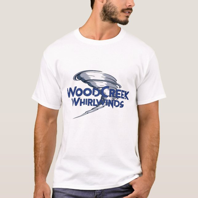 Camiseta Vientos remolinos de Woodcreek Shaffer Mens T Shir (Anverso)