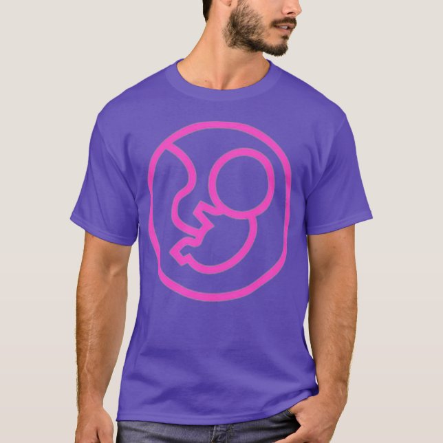Camiseta Vientre ProLife a Tumba Premium (Anverso)