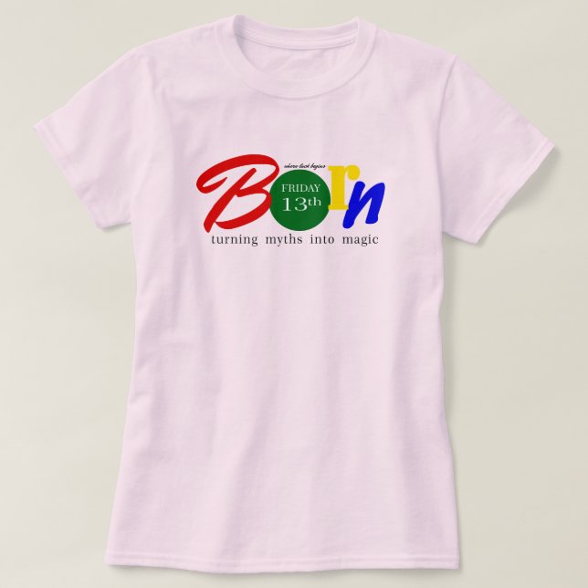 Camiseta Viernes 13.º Club (Diseño del anverso)