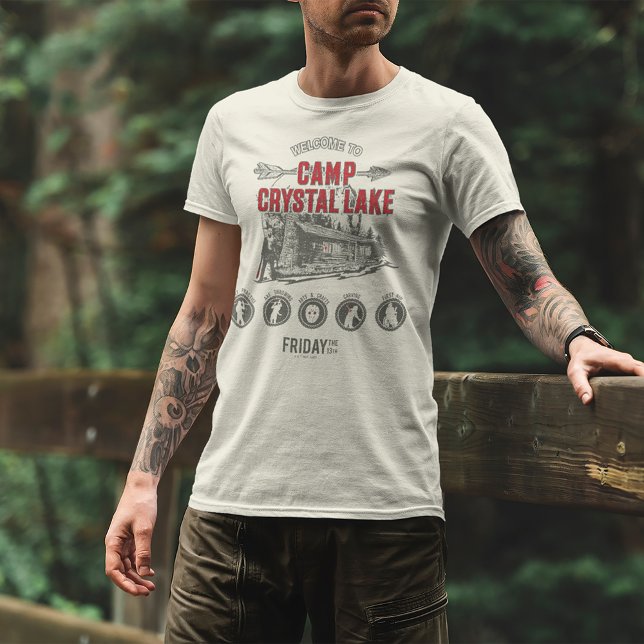 Camiseta Viernes 13 | Bienvenidos al lago Camp Crystal (Subido por el creador)