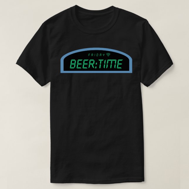 Camiseta Viernes a la hora de la cerveza (Diseño del anverso)