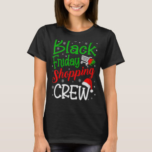 Camiseta Viernes de compras Navidades Black Shopping Fami