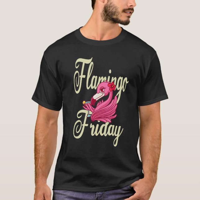 Camiseta Viernes de Flamingo (Anverso)