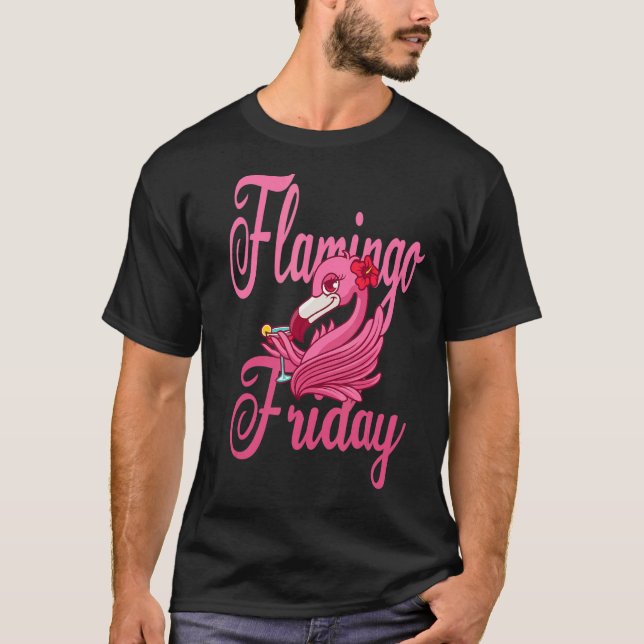 Camiseta Viernes de Flamingo (Anverso)