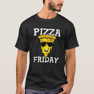 Camiseta Viernes De Pizza - Graciosa Pizza Para Pepperoni L