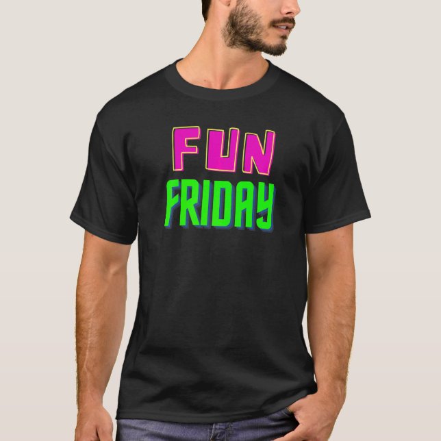 Camiseta Viernes Divertido (Anverso)