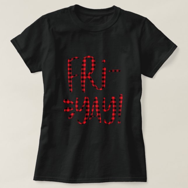Camiseta Viernes es viernes de la vida divertida de un prof (Diseño del anverso)