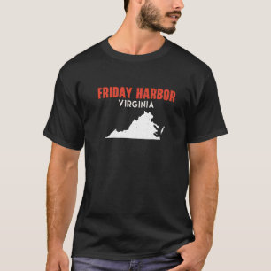 Camiseta Viernes Harbour Washington Estados Unidos EE.UU. V