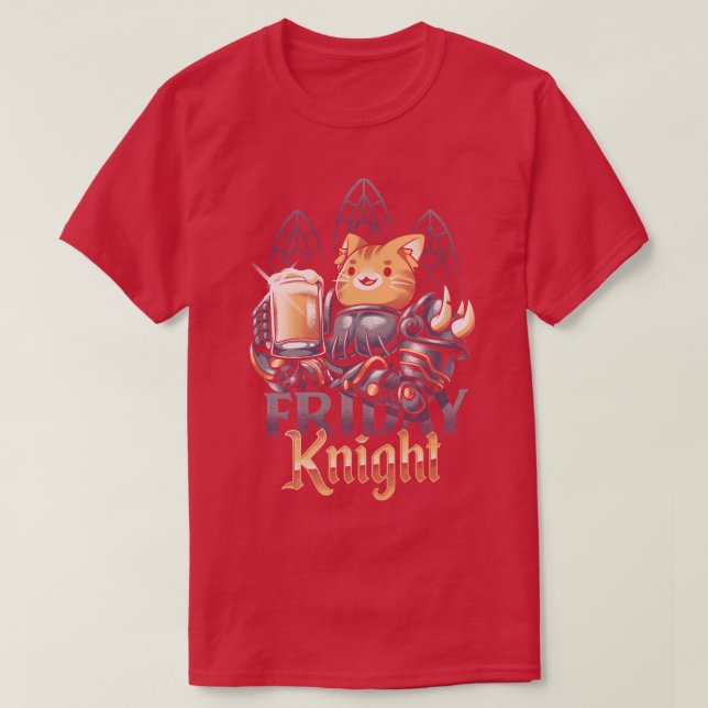 Camiseta Viernes Knight (Diseño del anverso)