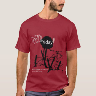 Camiseta Viernes rojo