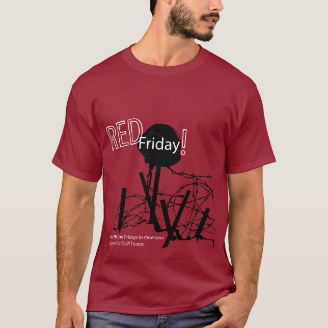Camiseta Viernes rojo (Anverso)