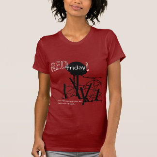 Camiseta Viernes rojo