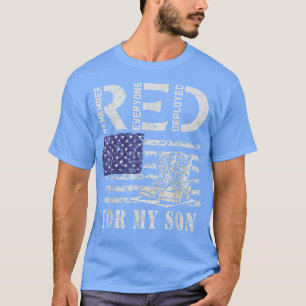Camiseta Viernes Rojo Apoya a la bandera estadounidense del