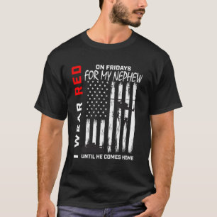 Camiseta Viernes Rojo El ejército sobrino recuerda todo el