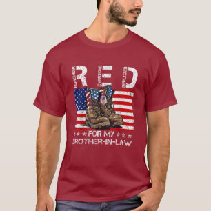 Camiseta Viernes Rojo para mi cuñado