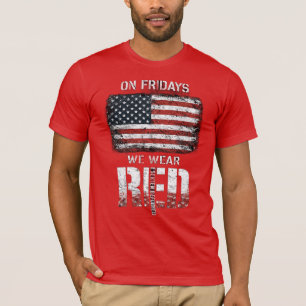 Camiseta Viernes Rojo: Recordemos a Todos los Desplegados