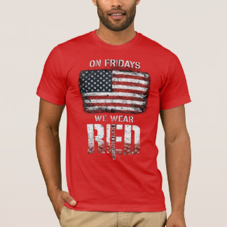 Camiseta Viernes Rojo: Recordemos a Todos los Desplegados