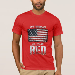 Camiseta Viernes Rojo: Recordemos a Todos los Desplegados