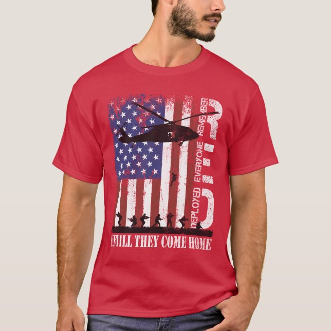 Camiseta Viernes Rojo Recuerden A Todo El Mundo Desplegado  (Anverso)