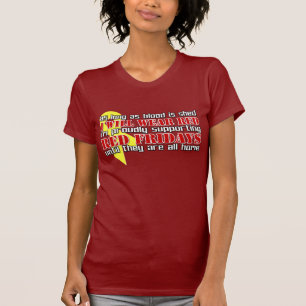 Camiseta Viernes rojos