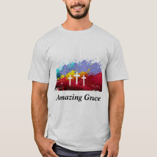 Camiseta Viernes Santo Cristiano Cruza Gracia Increíble