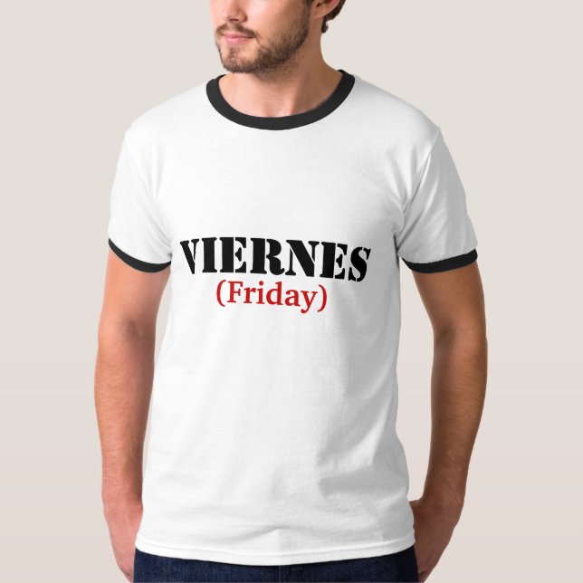 Camiseta VIERNES (viernes) (Anverso)