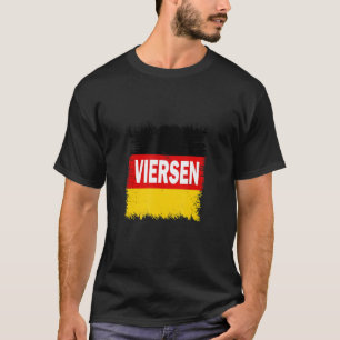 Camiseta Viersen Alemania con bandera alemana