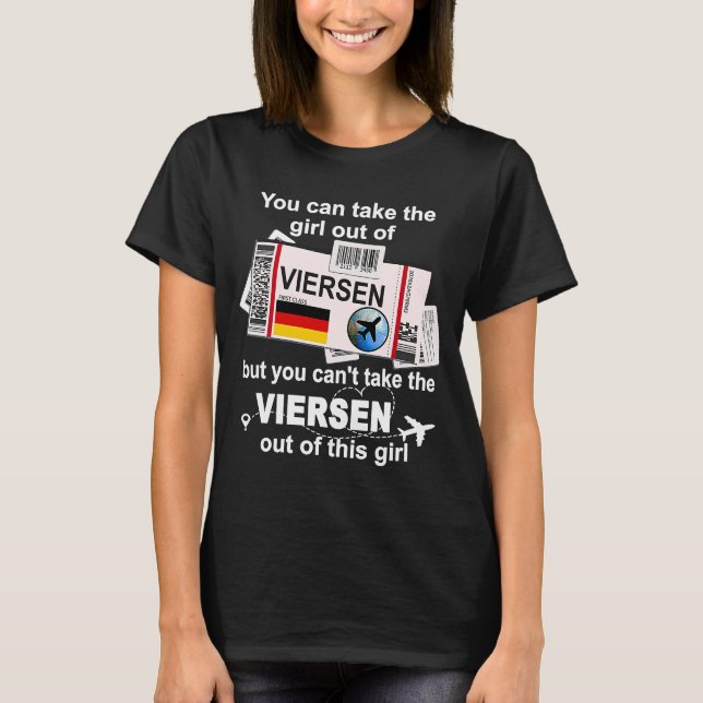 Camiseta Viersen Boarding Pass Viersen Chica Viersen (Anverso)