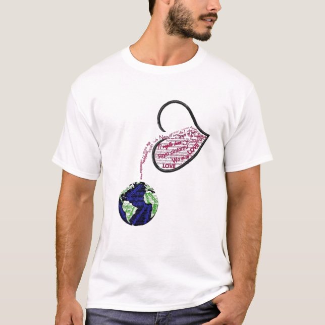 Camiseta Vierta su amor (Anverso)