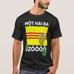 Camiseta Vietnam Día de los Patrones de Vietnam Mot Hai Ba