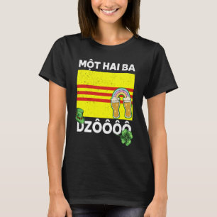 Camiseta Vietnam Día de los Patrones de Vietnam Mot Hai Ba