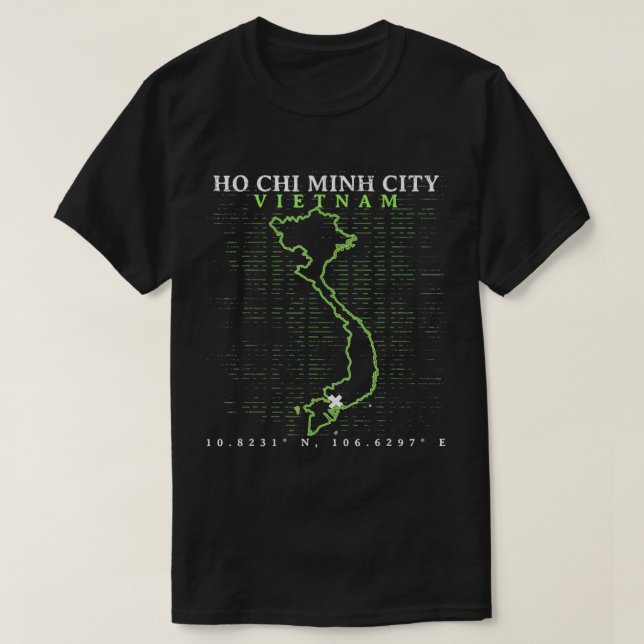 Camiseta Vietnam Ho Chi Minh (Diseño del anverso)