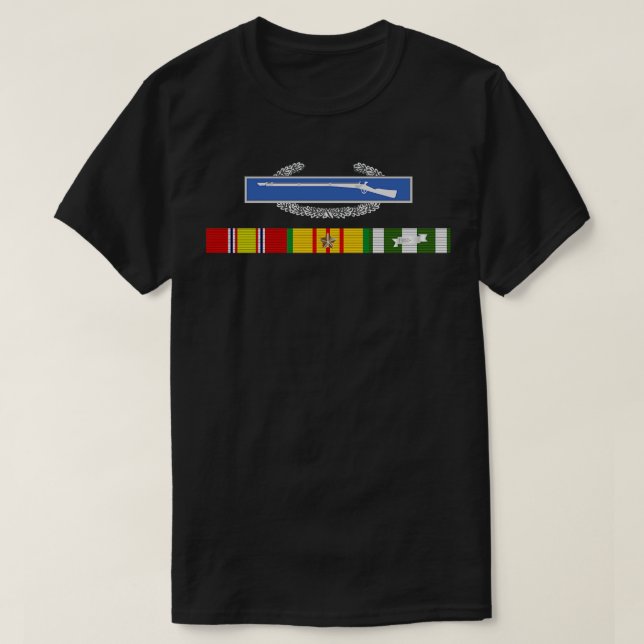 Camiseta Vietnam RIbbons SVC bar con CIB (Diseño del anverso)