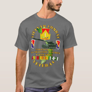 Camiseta Vietnam Vet 2º Bn 94ª Artillería I Campo