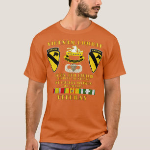 Camiseta Vietnam Vet de Combate con 1er Bn 8v Cav 1ª Cav Di