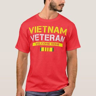 CAMISETA VIETNAM VETERAN BIENVENIDA A CASA