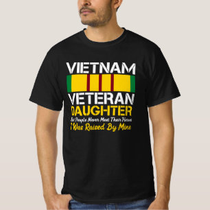CAMISETA VIETNAM VETERAN DAUGHTER LA MAYORÍA DE LA GENTE N