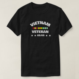 CAMISETA VIETNAM VETERANS TOUR DEL DEBER 65-66
