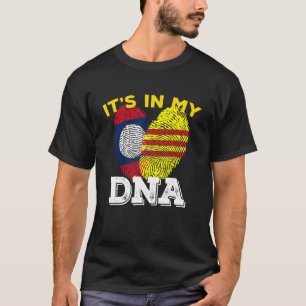 Camiseta Vietnam Viet Kieu Bandera vietnamita Laos Lao Mano