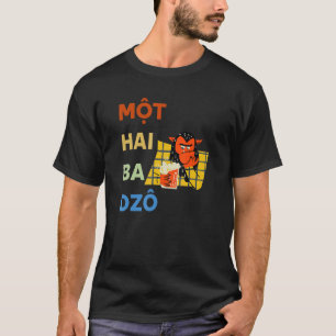 Camiseta Vietnam Viet Nam El Vietnamita Mot Hai Ba Dzo Uno