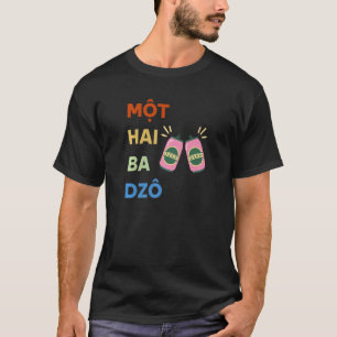 Camiseta Vietnam Viet Nam El Vietnamita Mot Hai Ba Dzo Uno