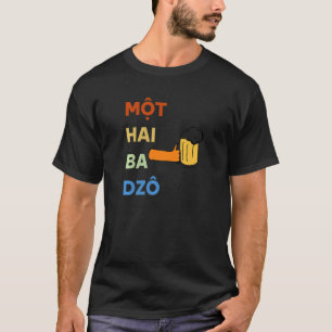 Camiseta Vietnam Viet Nam El Vietnamita Mot Hai Ba Dzo Uno 