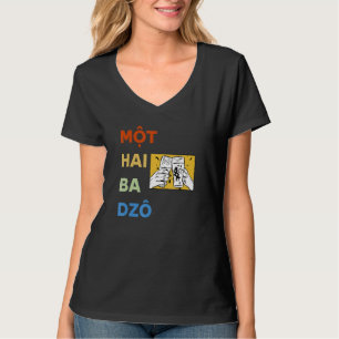 Camiseta Vietnam Viet Nam El Vietnamita Mot Hai Ba Dzo Uno