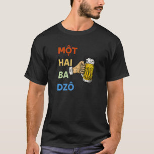Camiseta Vietnam Viet Nam El Vietnamita Mot Hai Ba Dzo Uno 