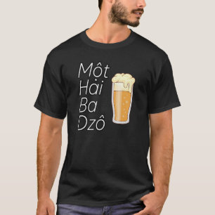 Camiseta Vietnam Viet Vietnamita Mot Hai Ba Dzo Uno Dos Por