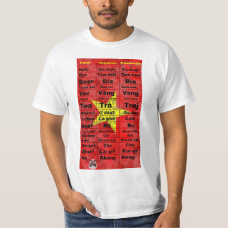 Camiseta vietnamita - DICCIONARIO