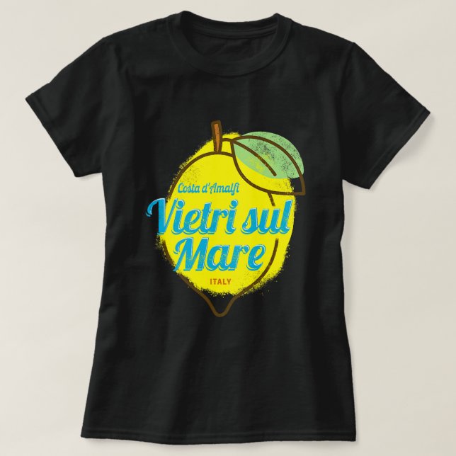Camiseta Vietri sul Mare Costa dAmalfi Lemon Italia Amalfi  (Diseño del anverso)