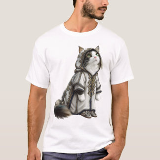 Camiseta View Cat in Authentic Embroidered Selham
