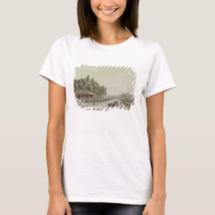 Camiseta View of Capitol Hill, Washington (colour engraving